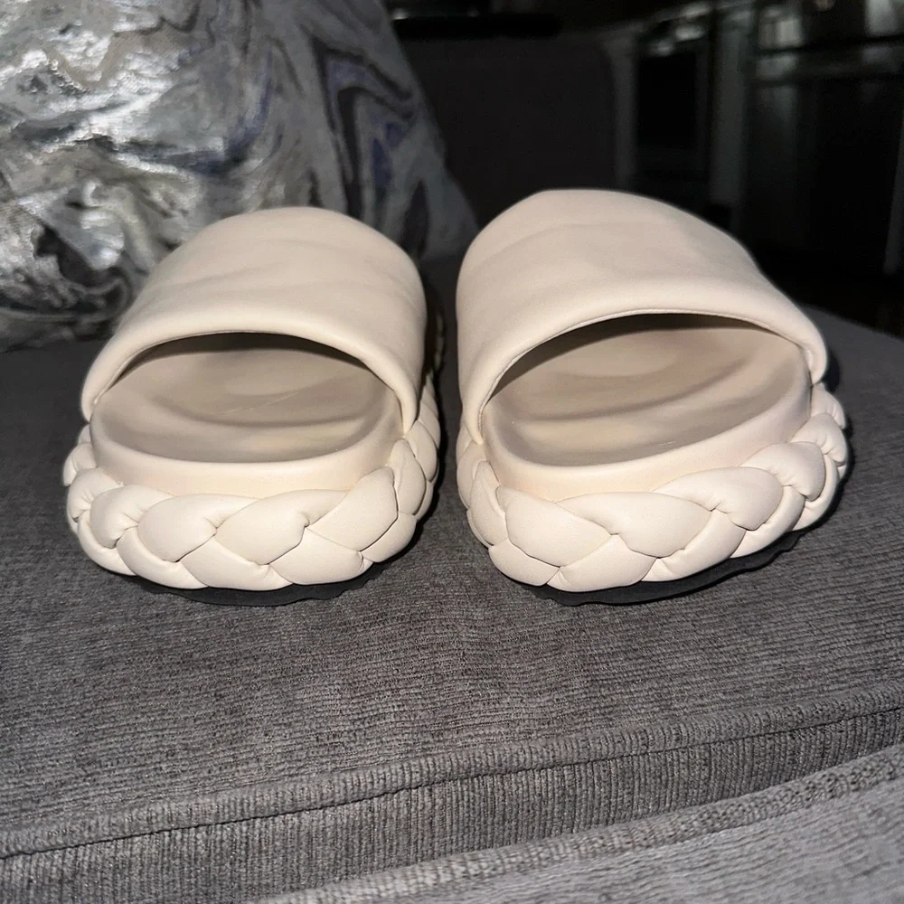 Leather Slides - Picture 2 of 6